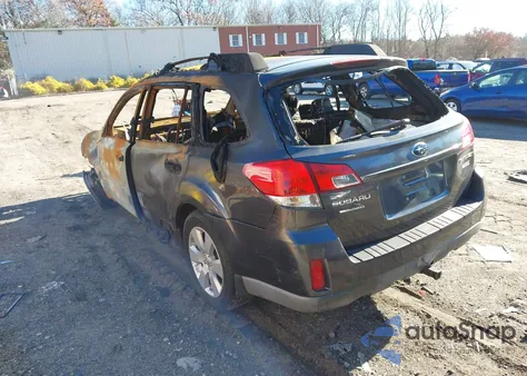 2011 Subaru Outback 2.5I Premium из США, поврежденный, VIN 4S4BRBCC4B3437335